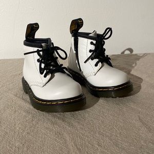 White Dr. Martens Kid’s Collection 1460 (Toddler) - Like New!
